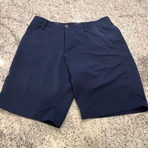 Under Armour Men’s Golf Shorts Size 38” Waist - Blue